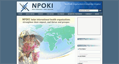 Desktop Screenshot of npoki.org