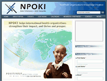 Tablet Screenshot of npoki.org